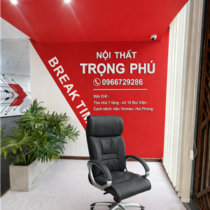 Ghế Xoay Da Lãnh Đạo A118 – Sang Trọng, Êm Ái