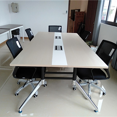 Bàn họp chân sắt 2m4 TP1901BH24