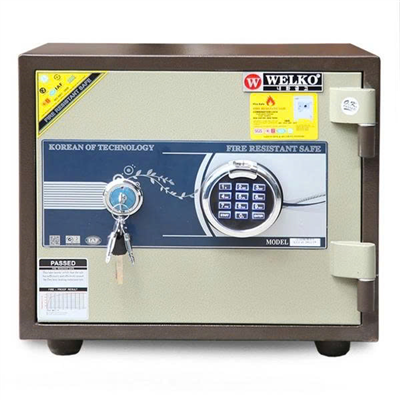 Két sắt Welko KCC38FE mini vân tay