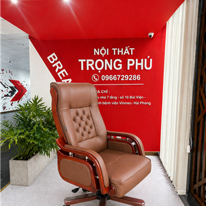Ghế Giám Đốc The One GD09 Da Cao Cấp Chân Gỗ Sang Trọng