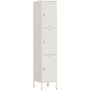 Tủ Sắt Locker 3 Khoang The One TU993 Sơn Tĩnh Điện Cao Cấp